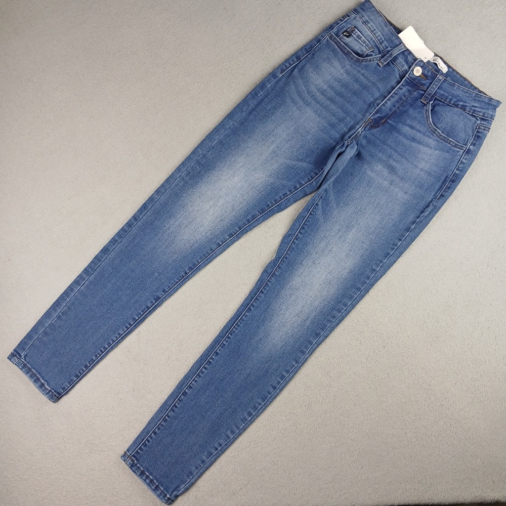 Kancan Skinny Jeans Womens 5/26 KC11214LGH Stretch Medium Wash Blue